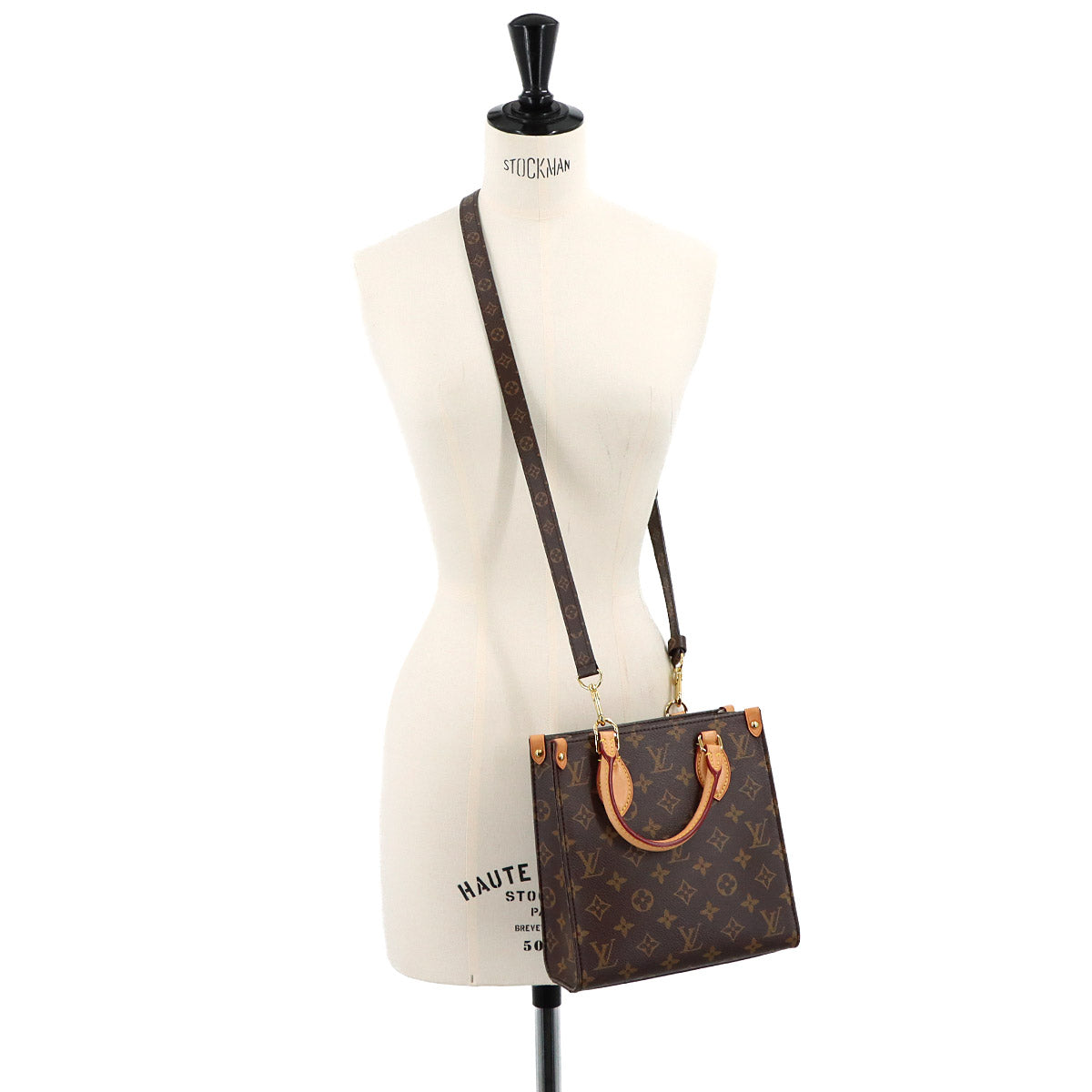 Monogram Sac Plat BB 2way Hand Shoulder Bag M45847 Purse