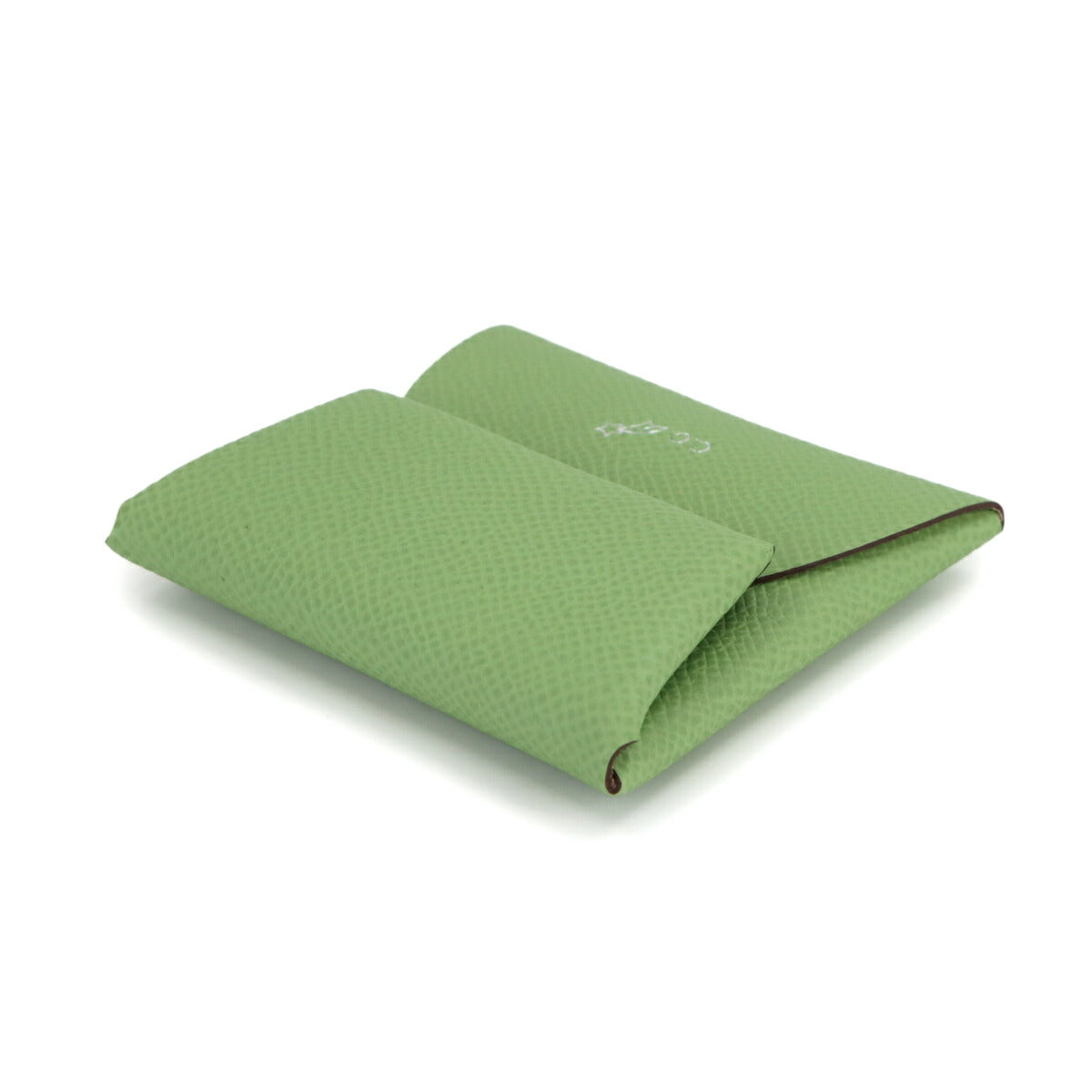 Bastia Personal SPO Coin Case Veau Epsom Vert criquet Nata