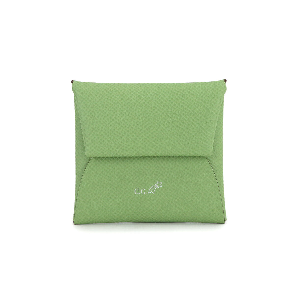 Bastia Personal SPO Coin Case Veau Epsom Vert criquet Nata