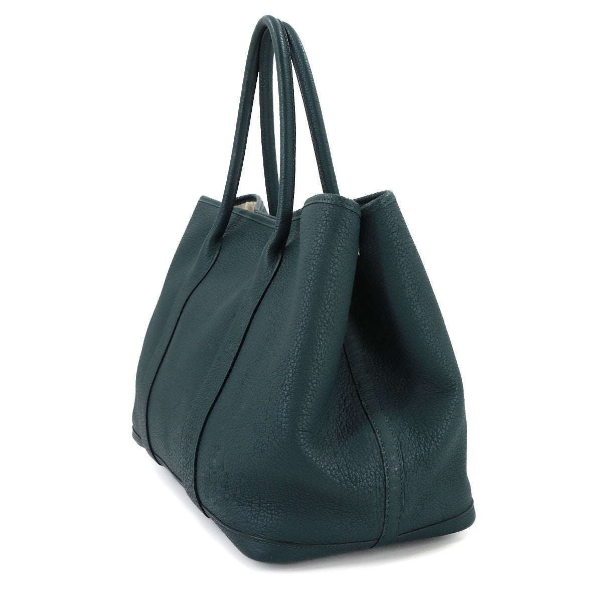 Garden Party PM Tote Bag Negonda Leather Vert Cypress