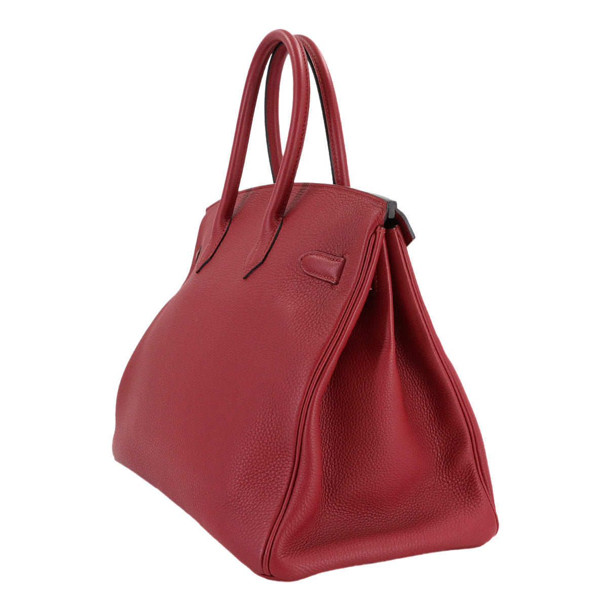 Birkin 35 Veau Togo Rouge Grenade Hand Bag Purse Red