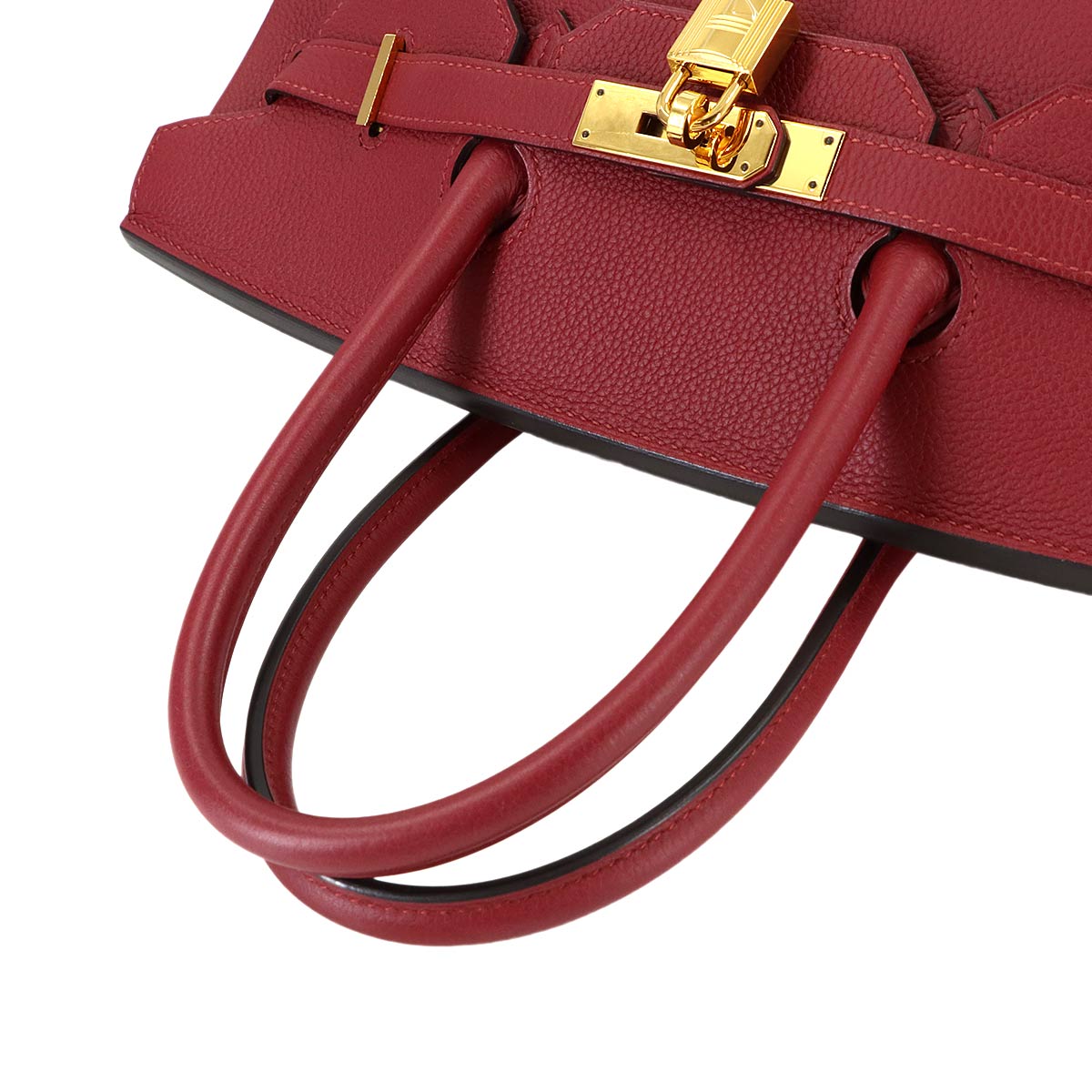 Birkin 35 Veau Togo Rouge Grenade Hand Bag Purse Red