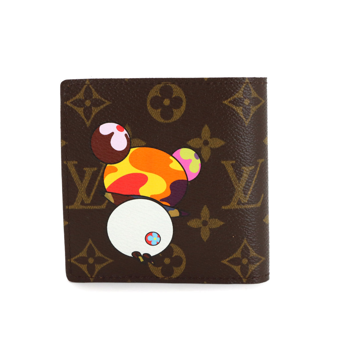 Monogram Panda Bi-fold Wallet Brown M61666 Purse
