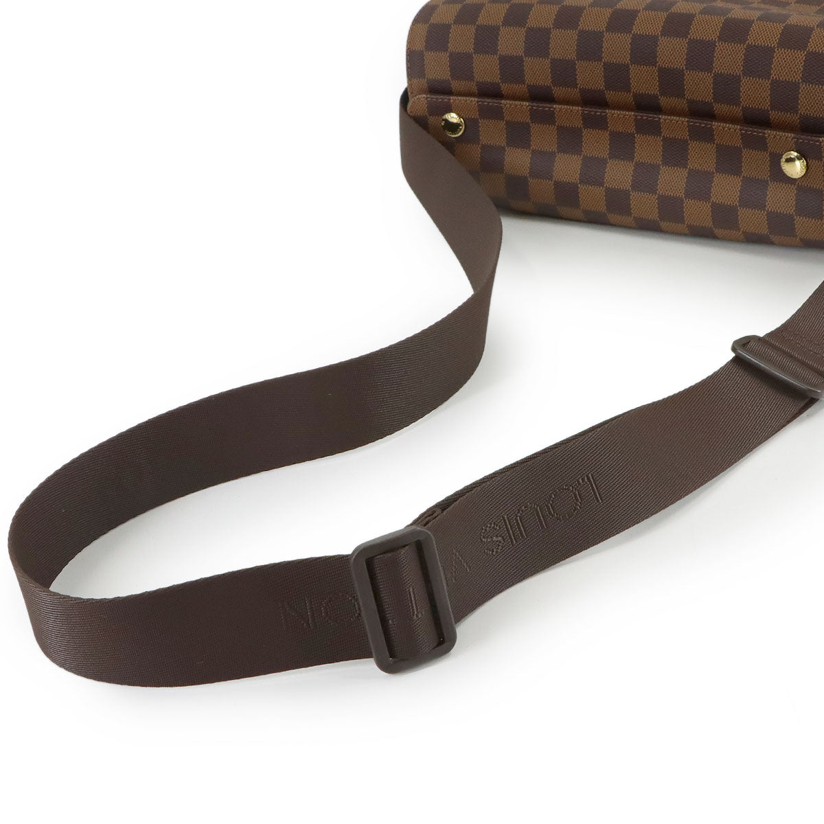Damier Naviglio Shoulder Bag Ebene N45255 Unisex Purse