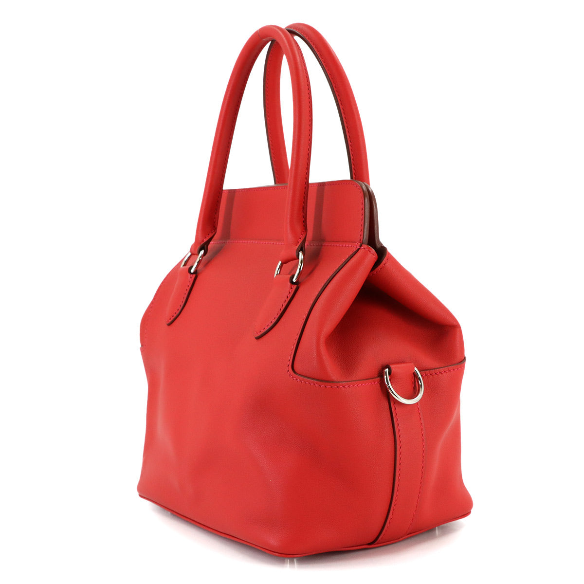 Toolbox 20 2way Hand Shoulder Bag Swift Rouge tomate