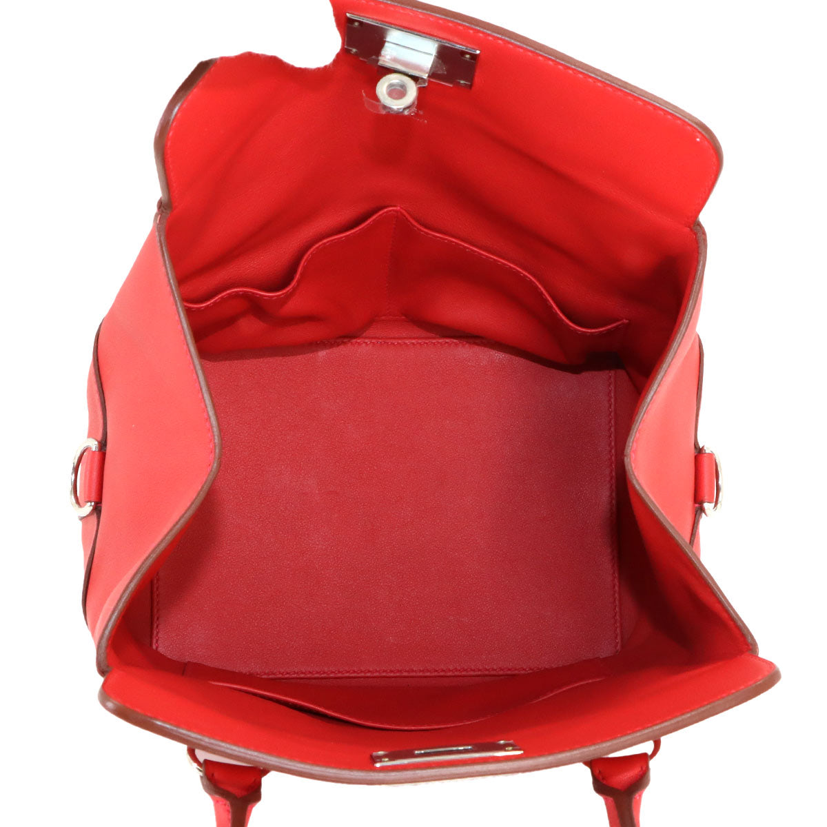 Toolbox 20 2way Hand Shoulder Bag Swift Rouge tomate