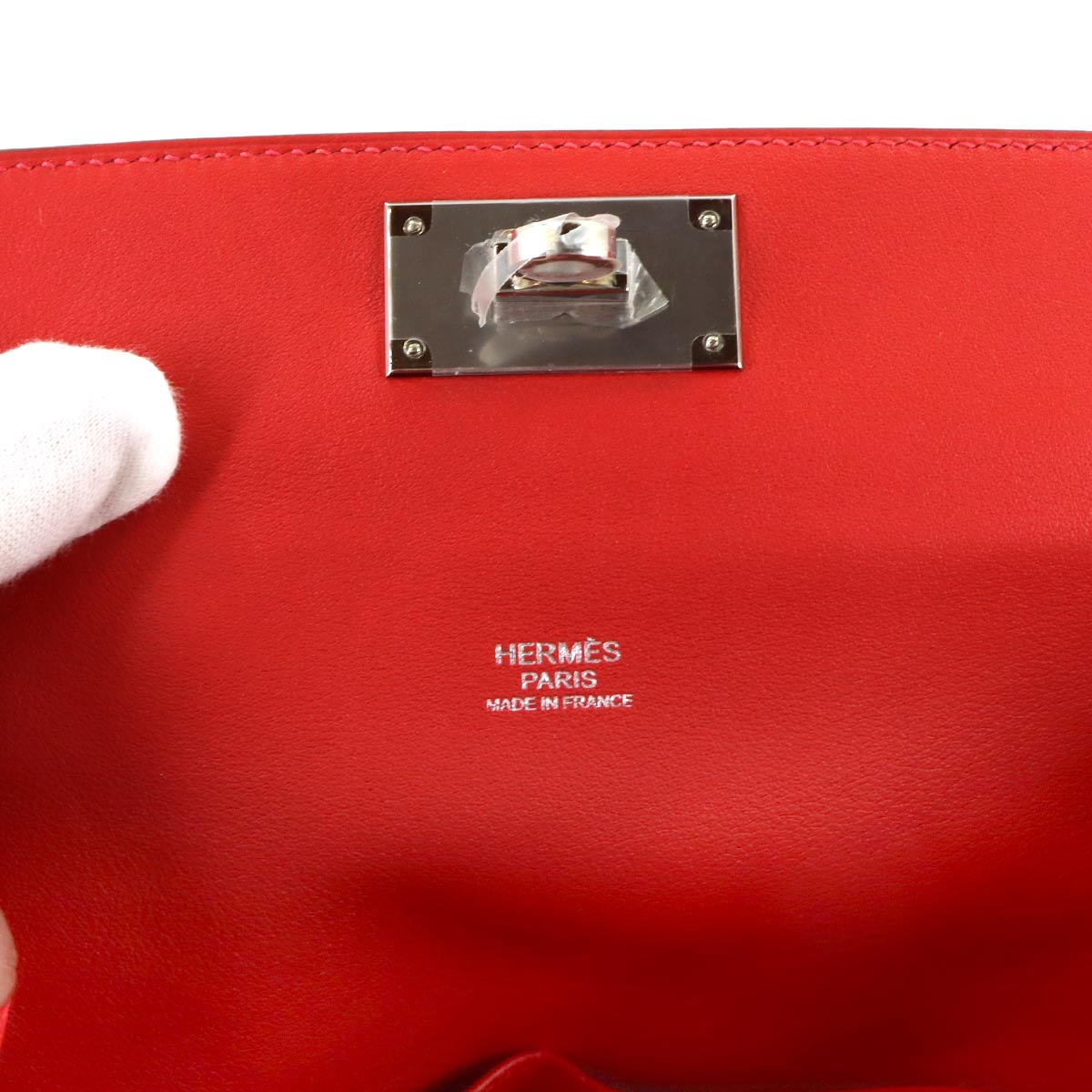 Toolbox 20 2way Hand Shoulder Bag Swift Rouge tomate