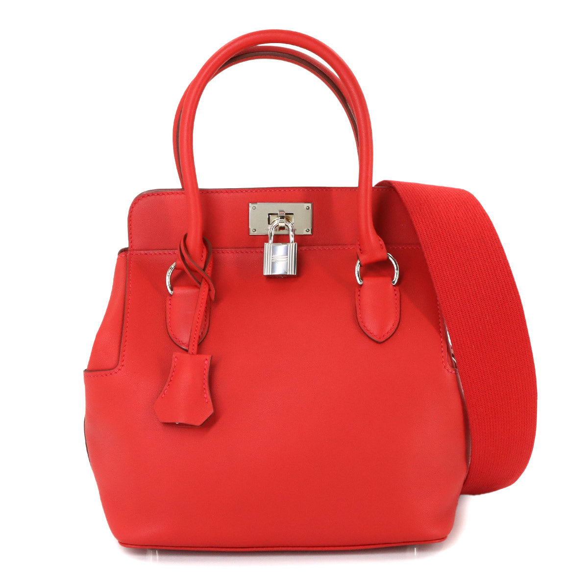 Toolbox 20 2way Hand Shoulder Bag Swift Rouge tomate