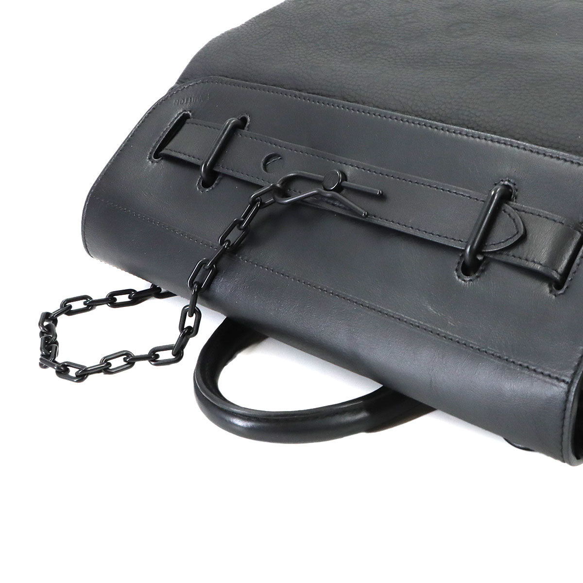 Monogram Taurillon Steamer PM Hand Shoulder Bag M55701