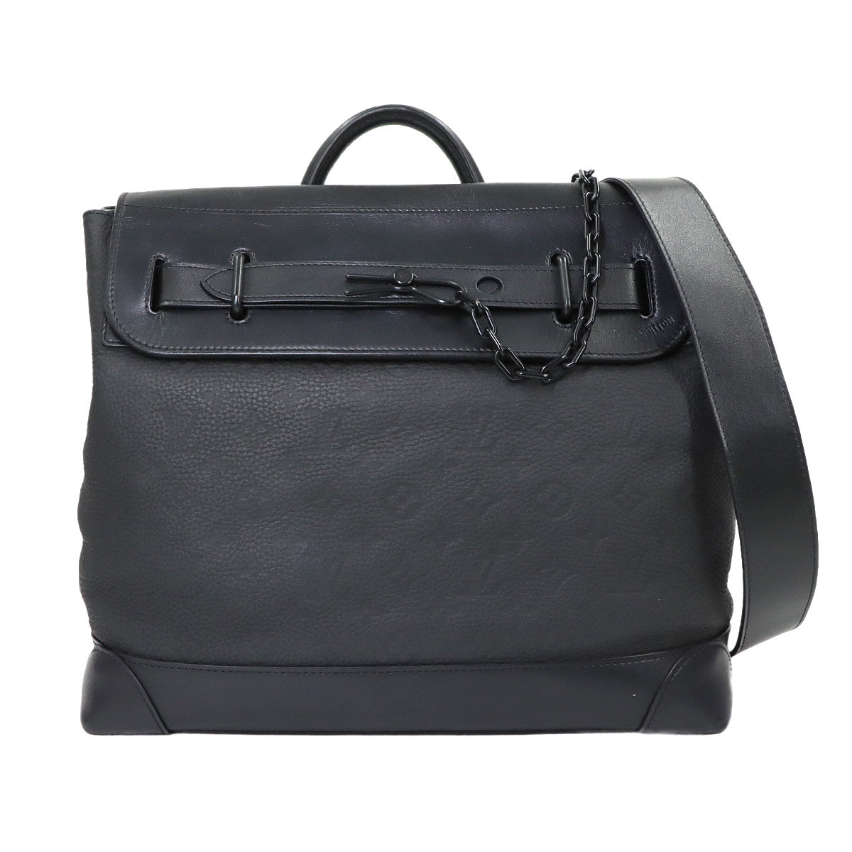 Monogram Taurillon Steamer PM Hand Shoulder Bag M55701