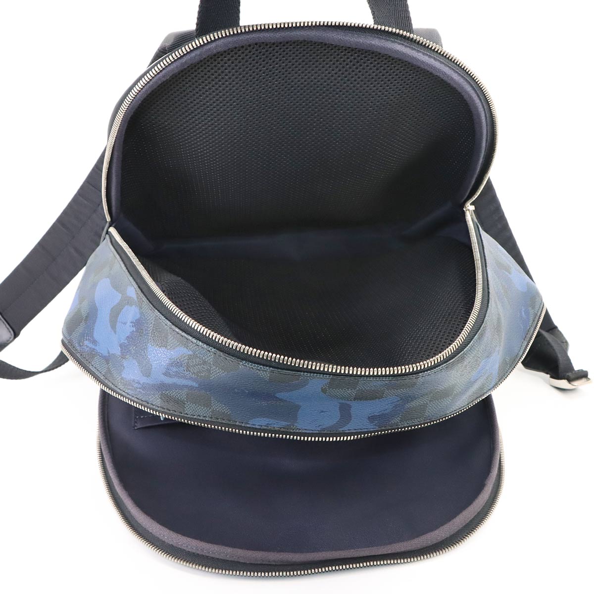 Damier Cobalt Andy Backpack Blue N41510 Purse