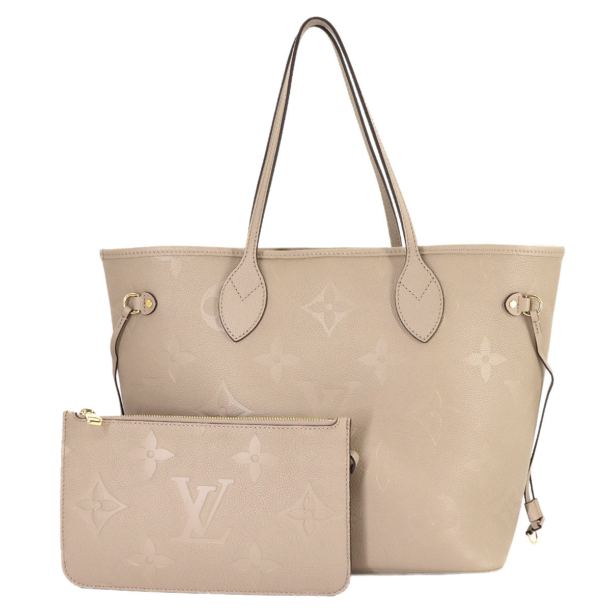 Monogram Empreinte Neverfull MM Tote Bag Tourterelle