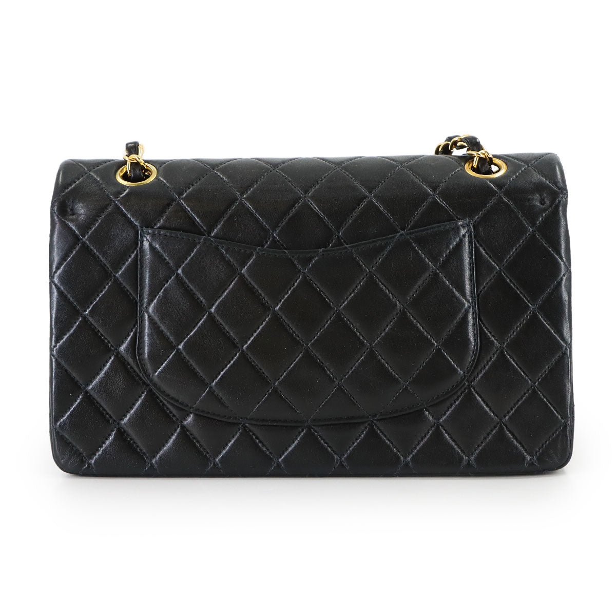 Matelasse 25 Chain Shoulder Bag Leather Black A01112 11.12