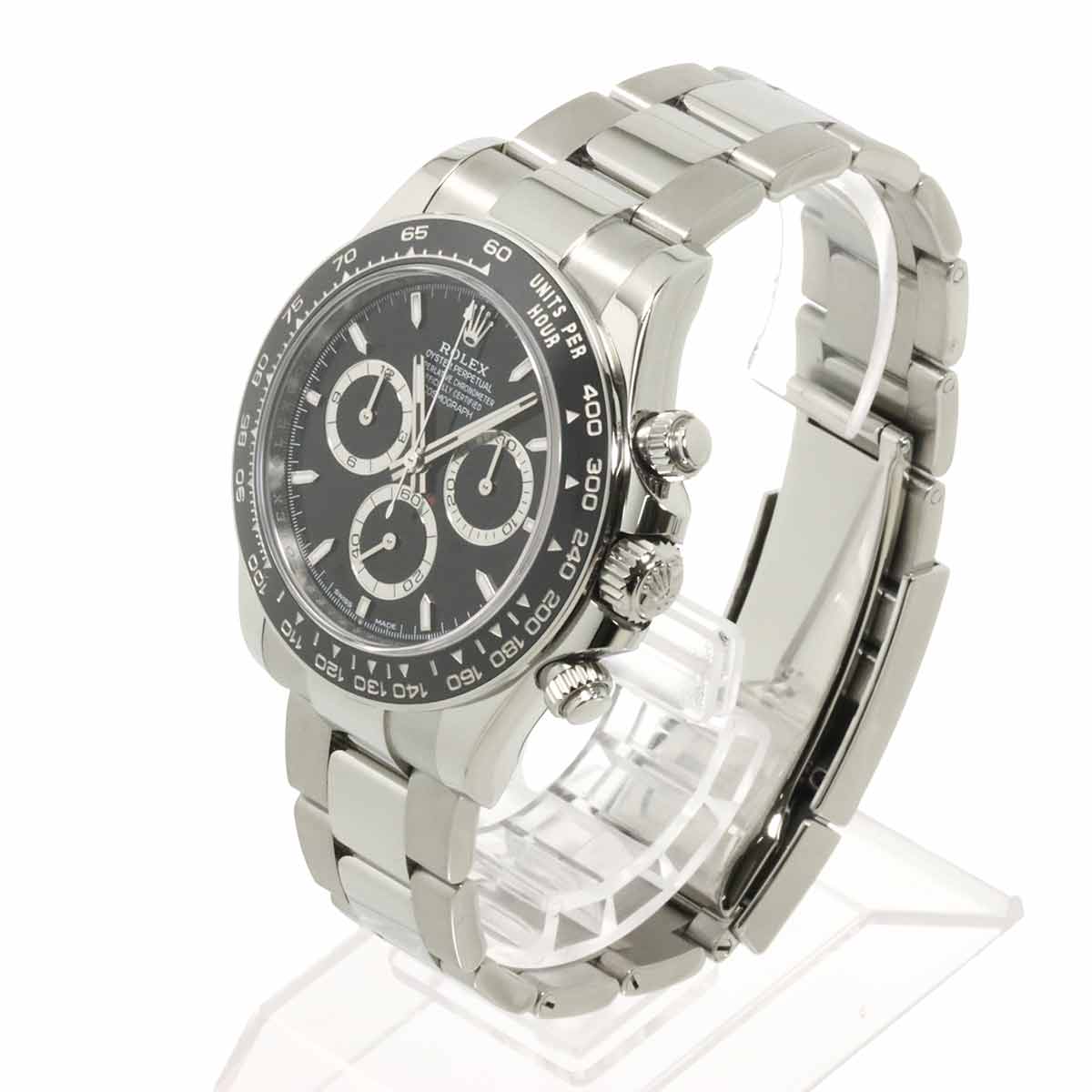 Daytona 126500LN Serial Random Chronograph Black Dial Mens