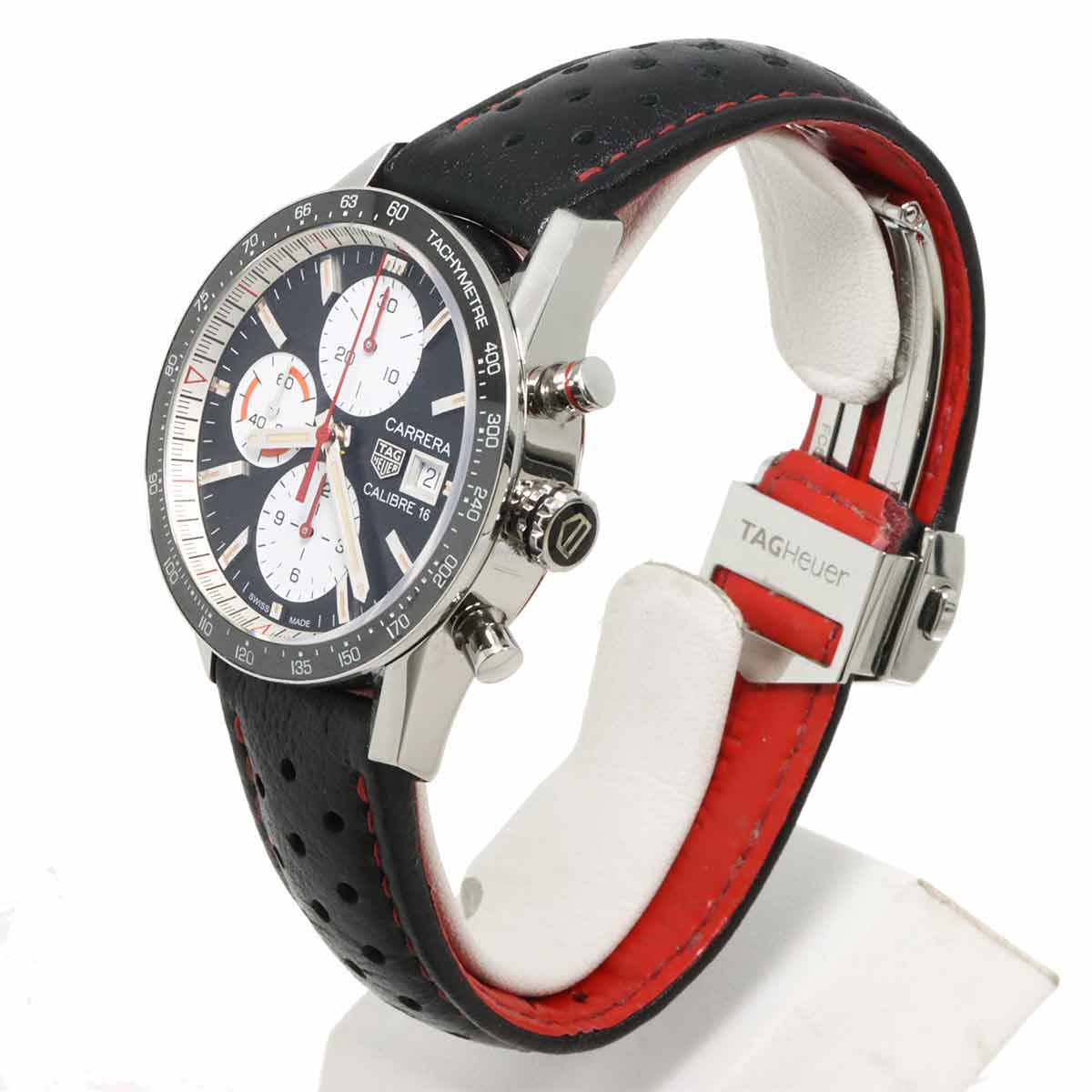 Carrera Chronograph CV201AP-0 Automatic Black Dial