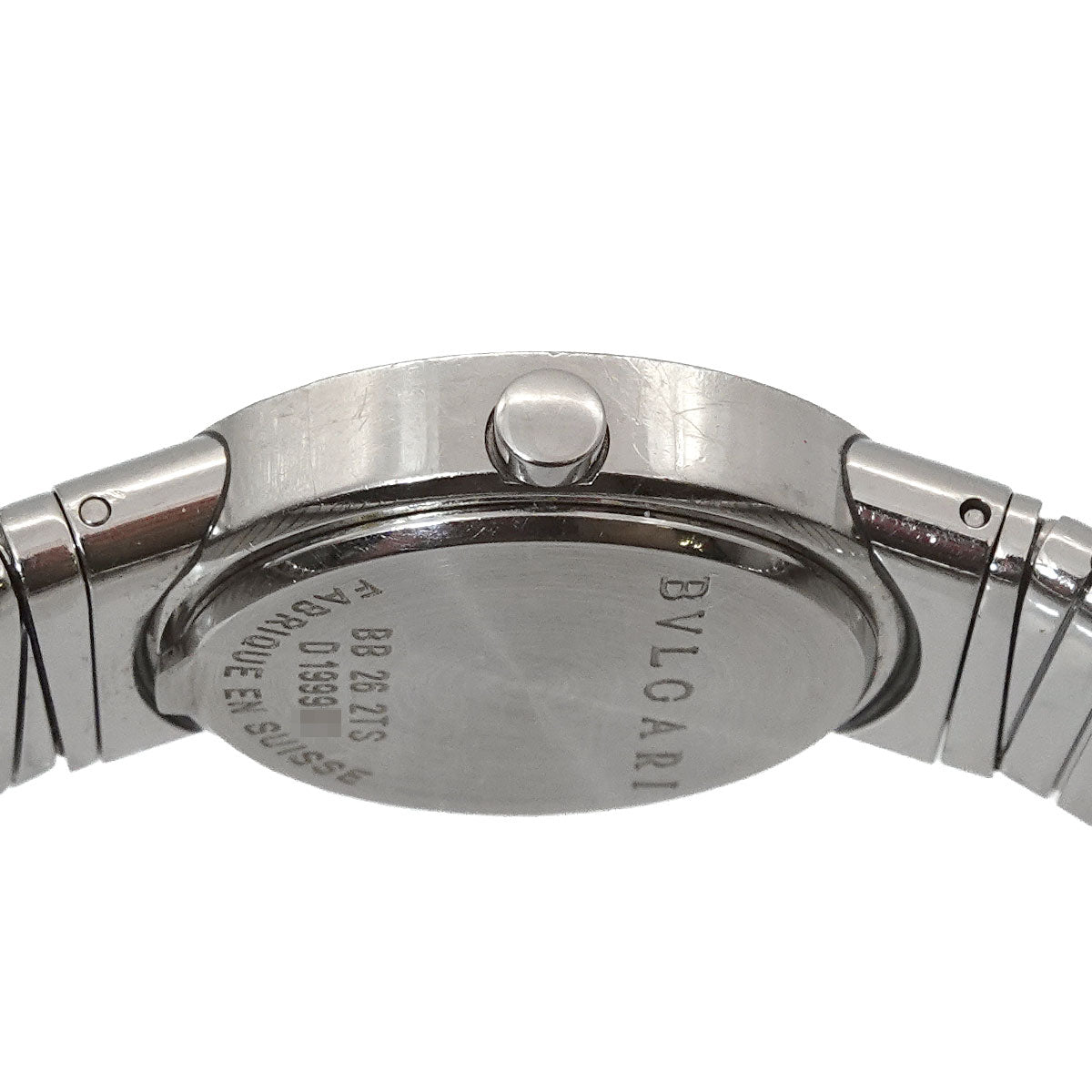 BVLGARIBVLGARI Tubogas BB262TS Quartz Black Dial Ladies