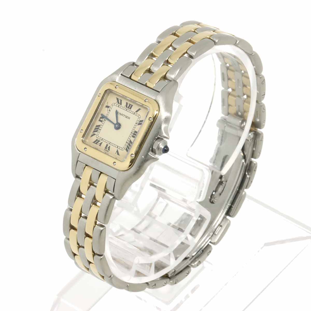Panthere Two Row SM 84083242 Quartz Cream Dial YG