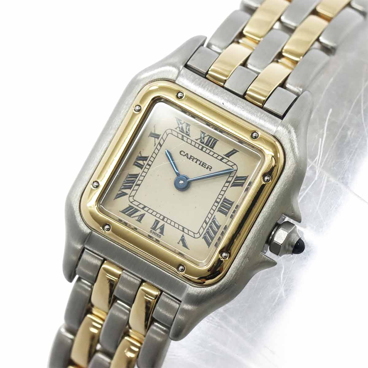 Panthere Two Row SM 84083242 Quartz Cream Dial YG