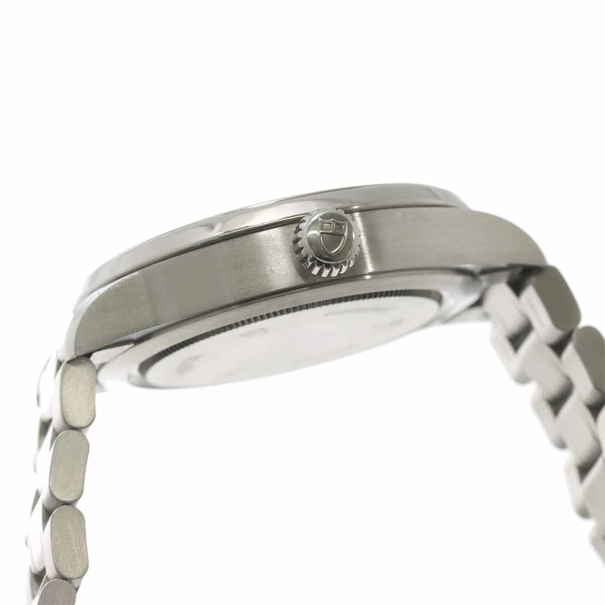 Style 12500 3P Diamond Automatic Silver Dial Date Mens Watch