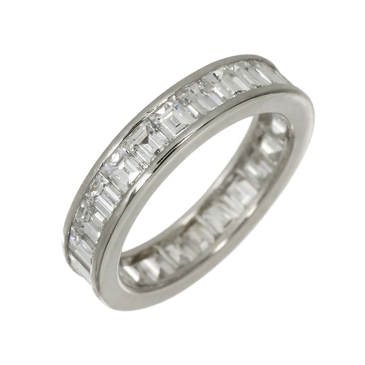 Diamond 2.55ct Ring Pt Platinum size4-4.5(US)