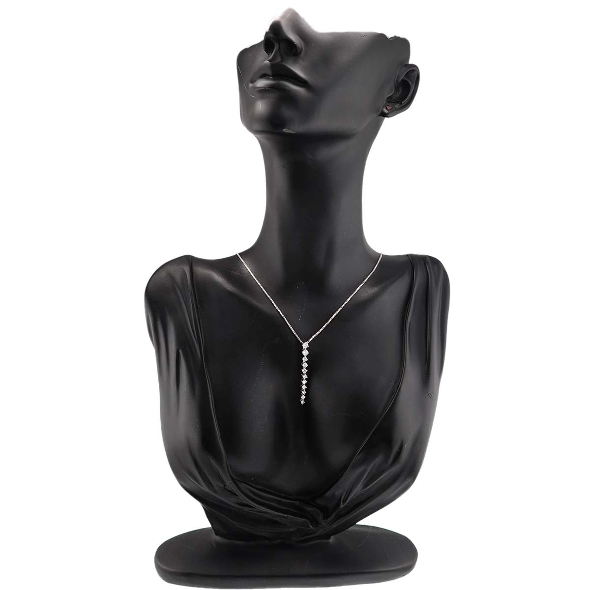 Diamond 0.658ct Necklace Pt Platinum