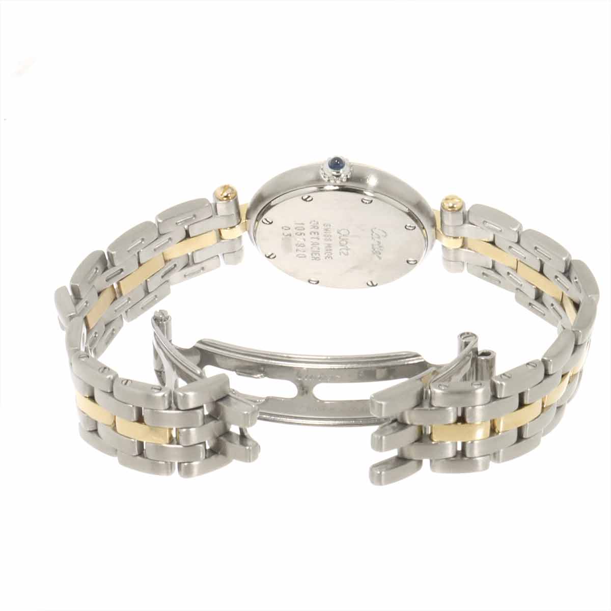 Panthere Vendome One Row SM K18YG Quartz Cream Dial Ladies