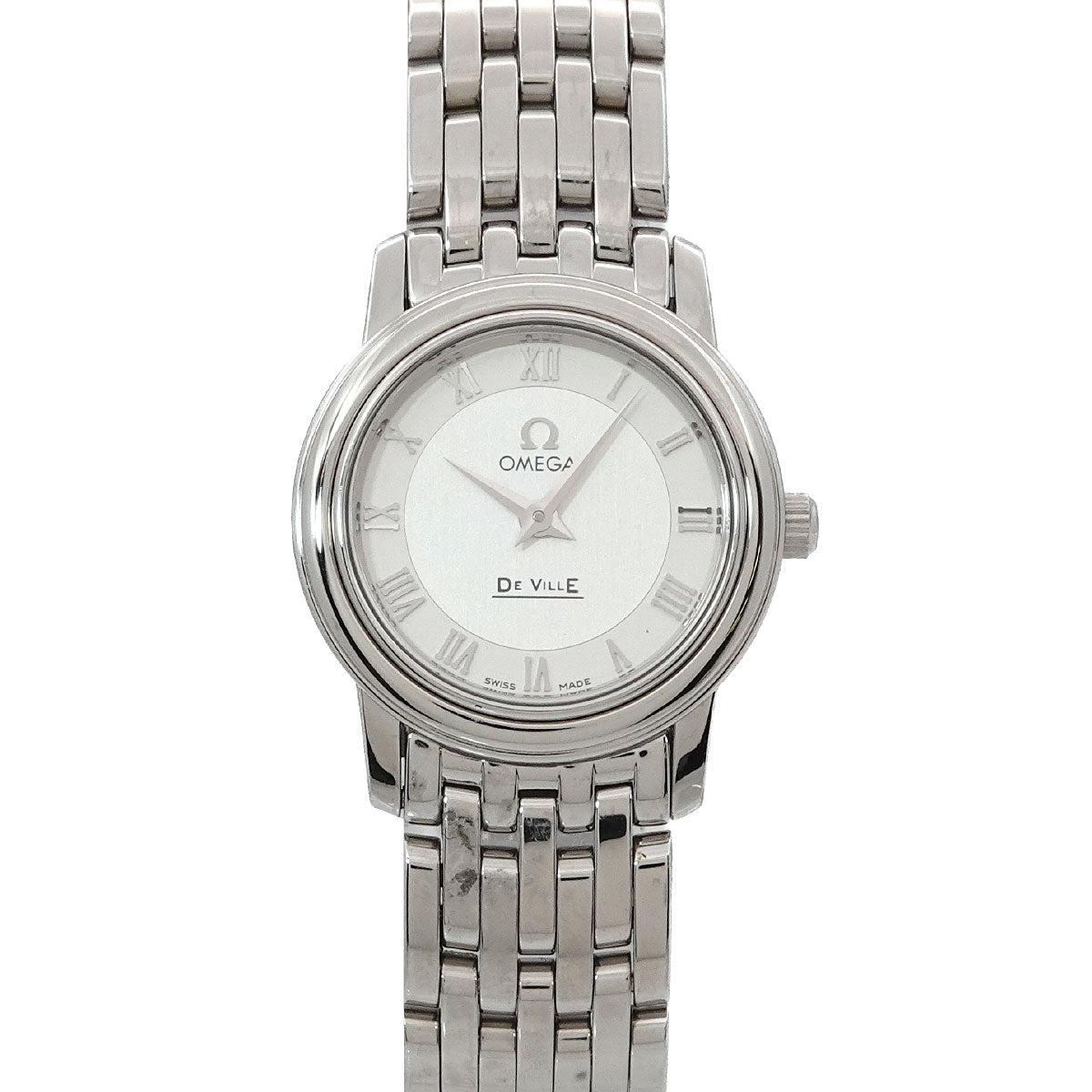 De Ville Prestige 4570.33 Quartz Silver Dial Ladies Watch
