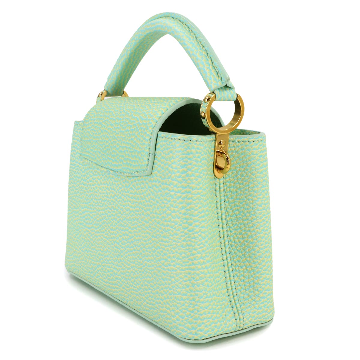 Capucines MINI Hand Shoulder Bag Leather Green M59850