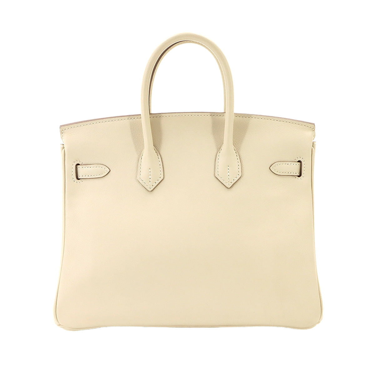 Birkin 25 Hand Bag Veau Swift Craie X Purse