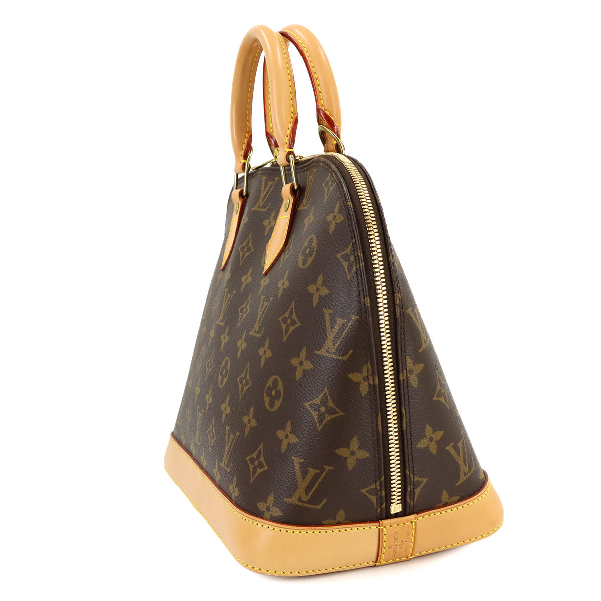 Monogram Alma Hand Bag Brown M51130 Purse
