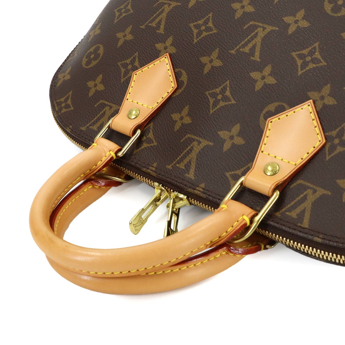 Monogram Alma Hand Bag Brown M51130 Purse