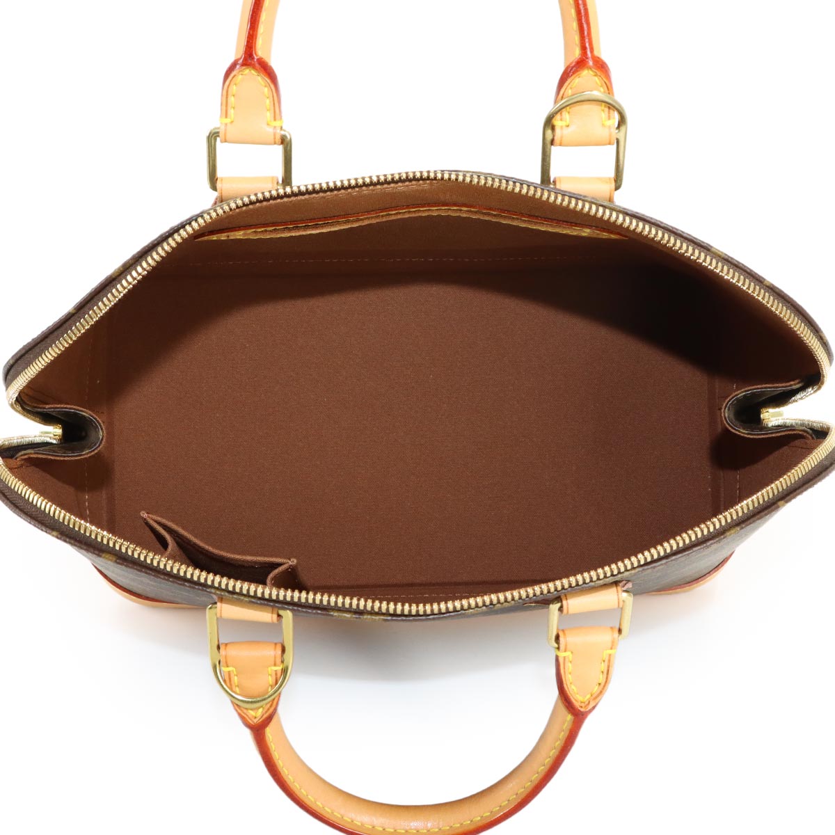 Monogram Alma Hand Bag Brown M51130 Purse