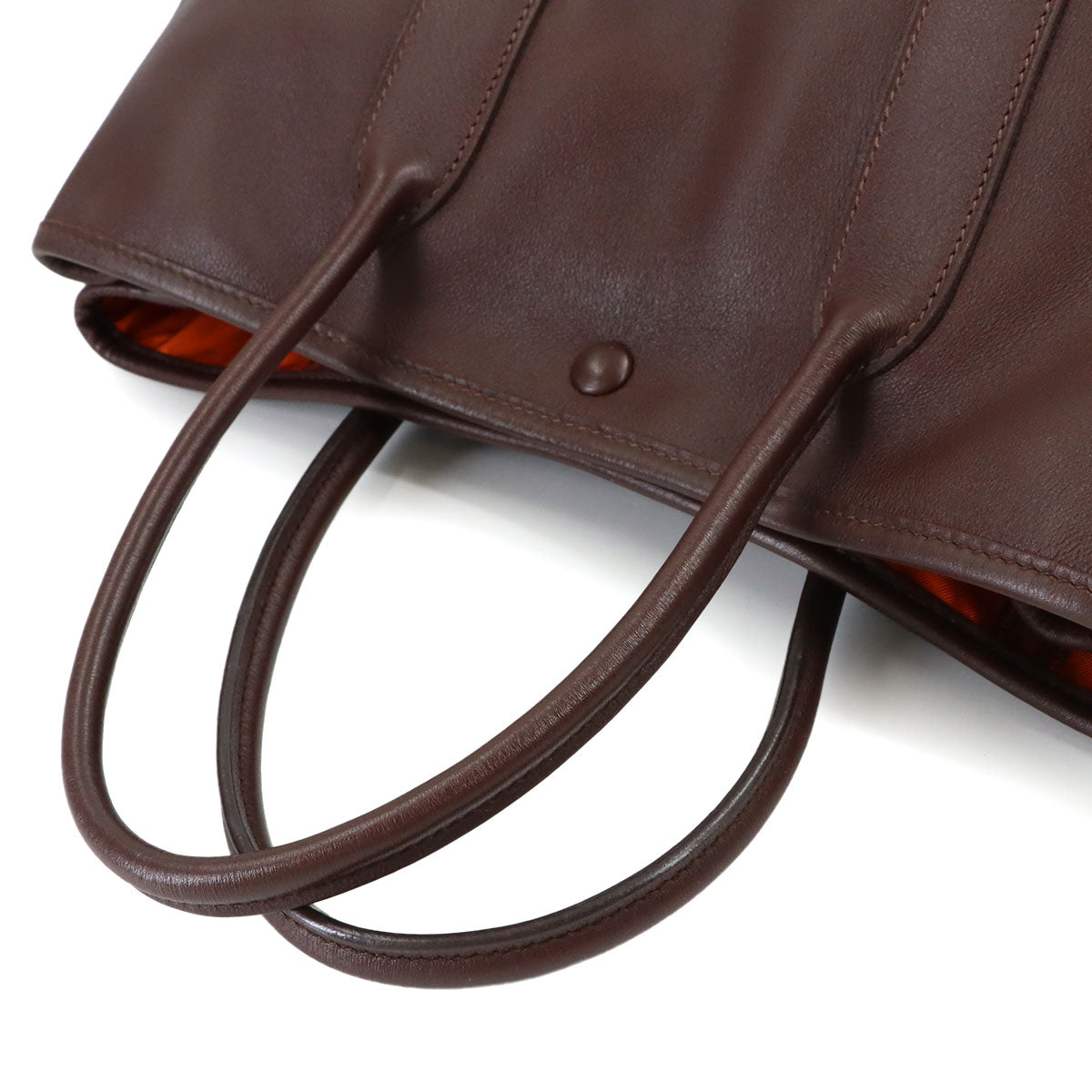 Garden Twilly 30 TPM Tote Bag Swift Leather Havane Purse