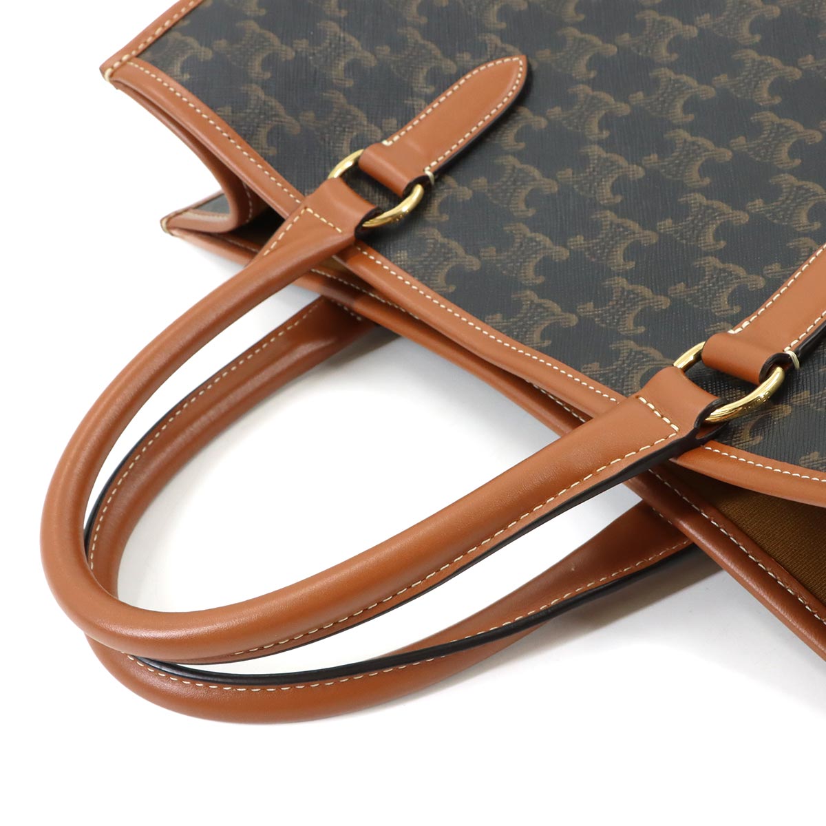 Triomphe Mini Horizontal Cabas Tote Bag 199742BZJ Purse
