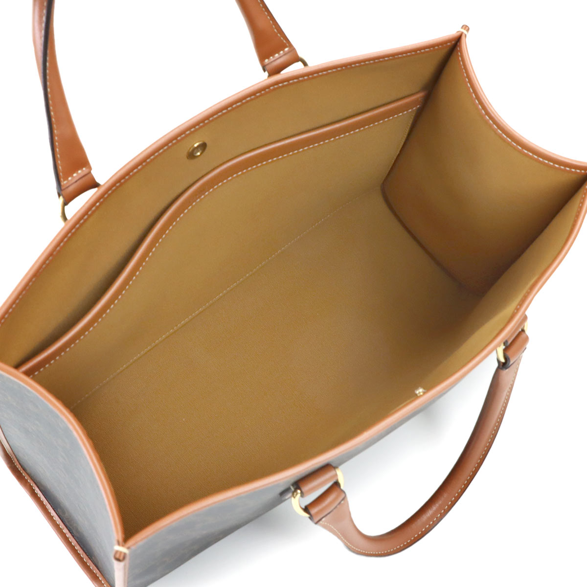 Triomphe Mini Horizontal Cabas Tote Bag 199742BZJ Purse