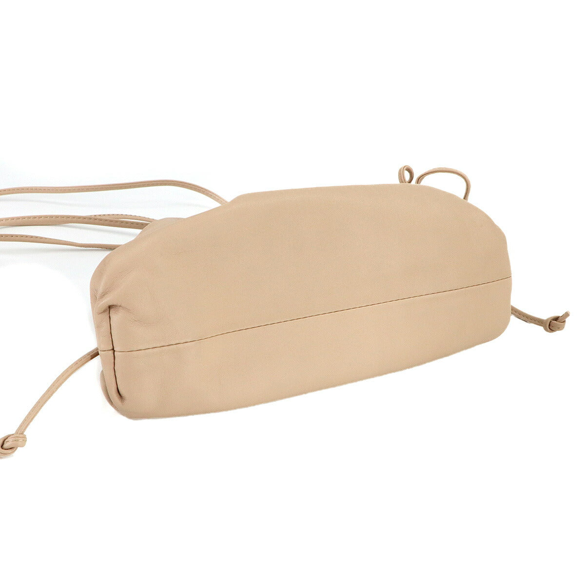 Mini The Pouch Shoulder Bag Leather Beige 585852 Purse