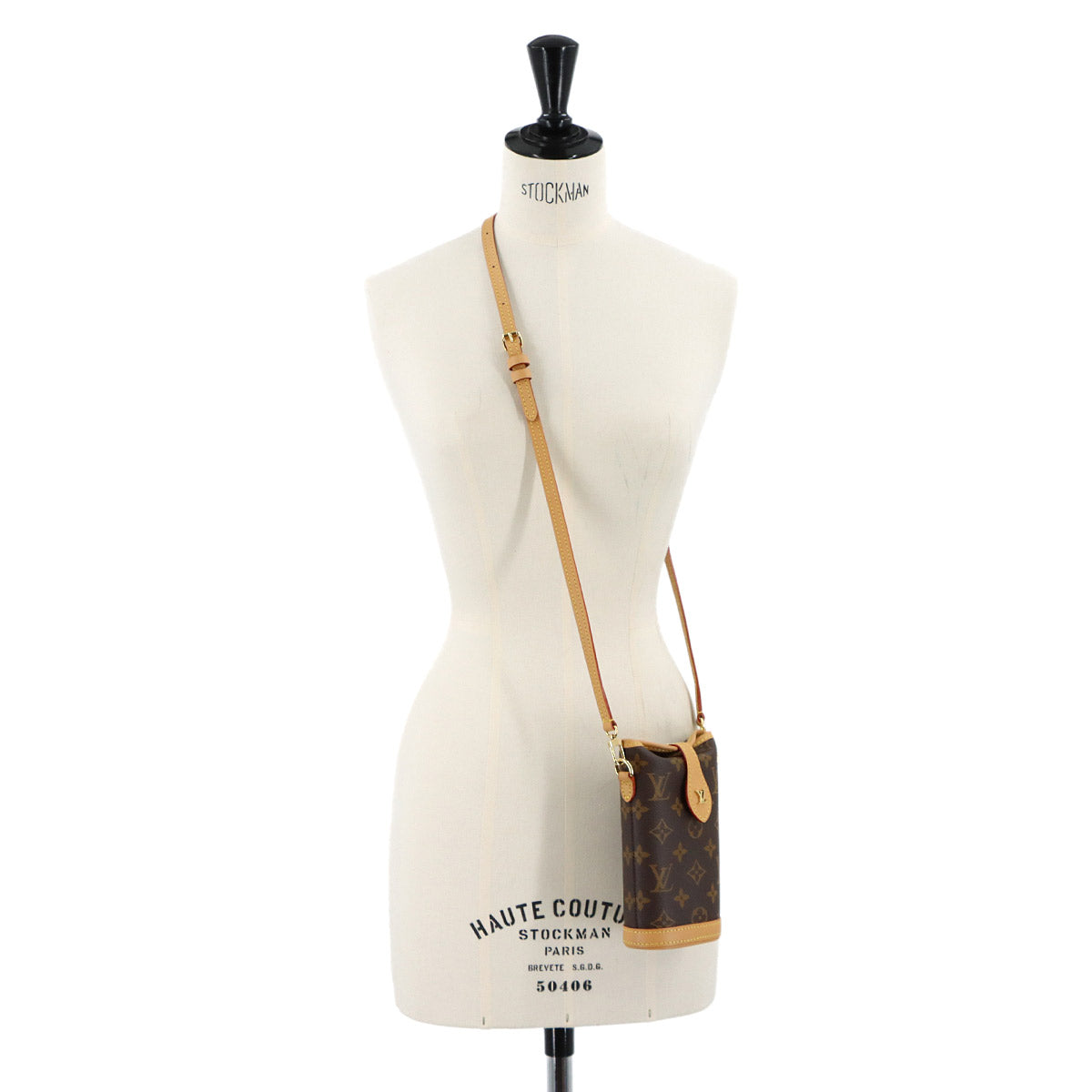 Monogram Fold Me Pouch Shoulder Bag Brown M80874