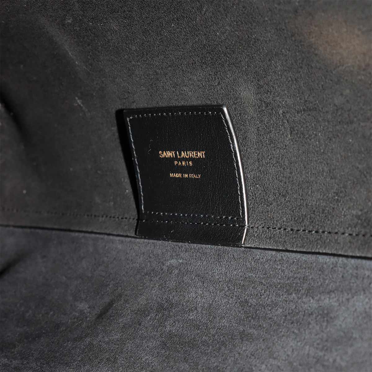 Shopping Tote Bag Leather Black 600306 Purse