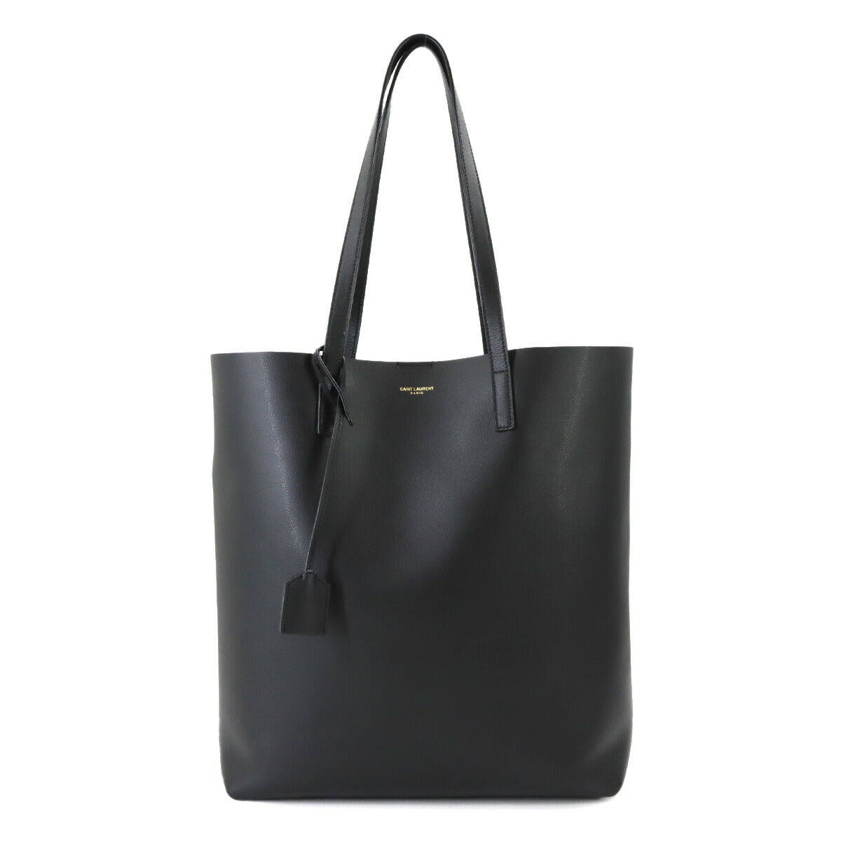 Shopping Tote Bag Leather Black 600306 Purse