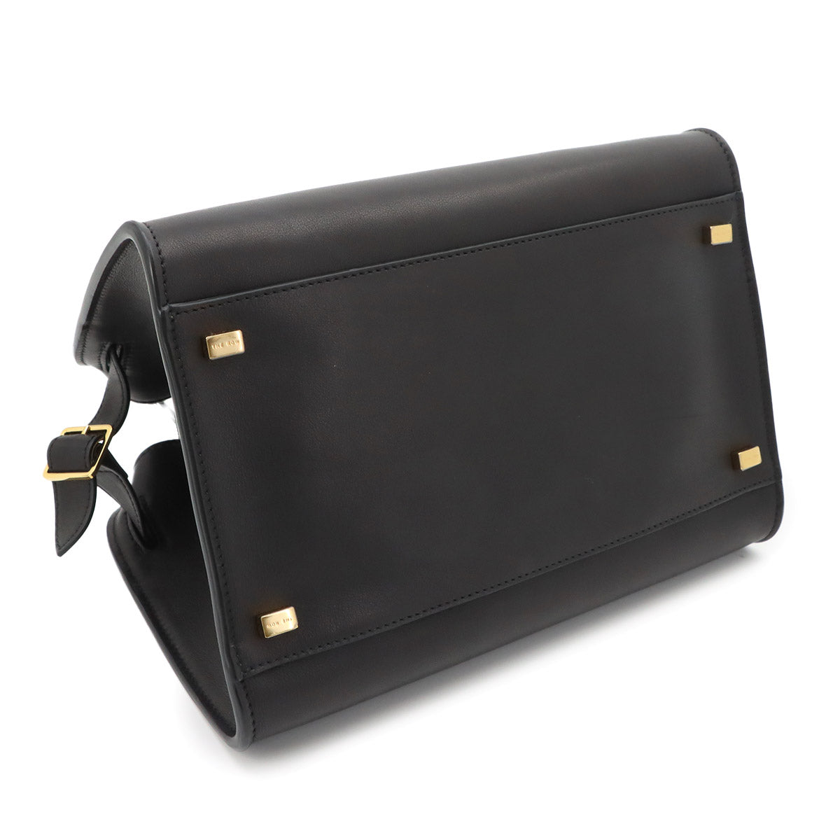 Soft Margaux 10 Hand Shoulder Bag Leather Black W1190 Purse