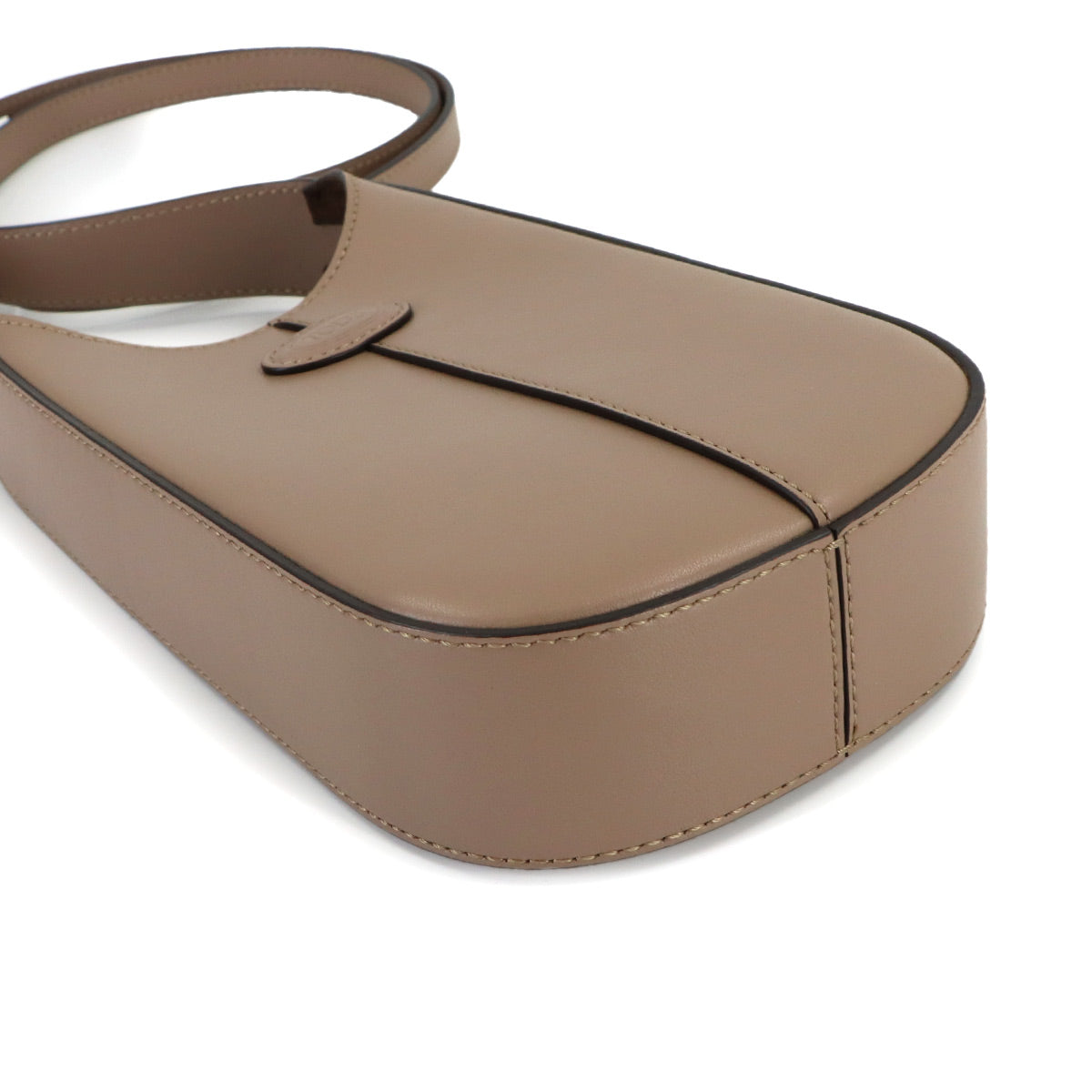 Di Bag Hobo Micro Shoulder Bag Leather Beige XAWDBS30300ROR