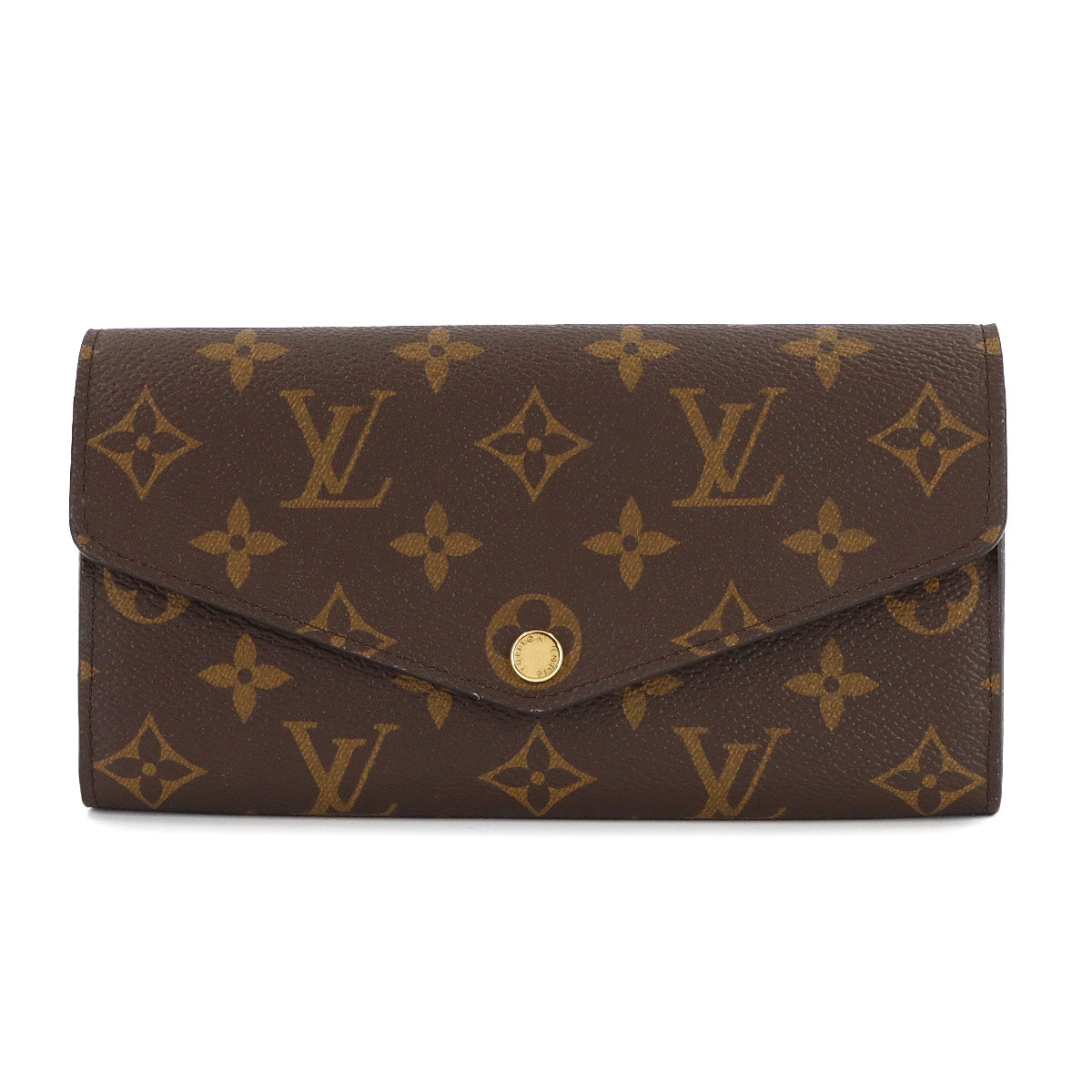 Monogram Sarah Wallet Brown Fuschia M62234 Purse