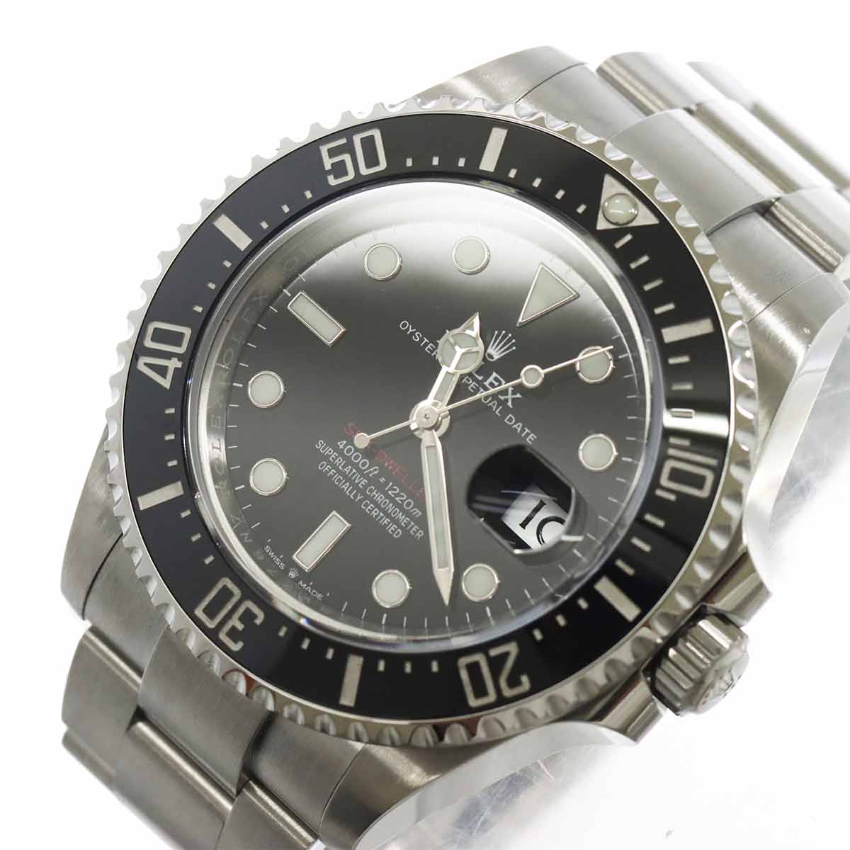 Sea-Dweller 126600 Random Roulette Date Black Dial Mens