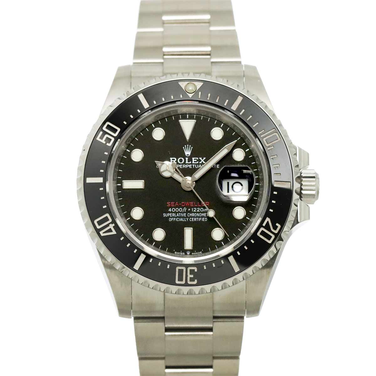 Sea-Dweller 126600 Random Roulette Date Black Dial Mens