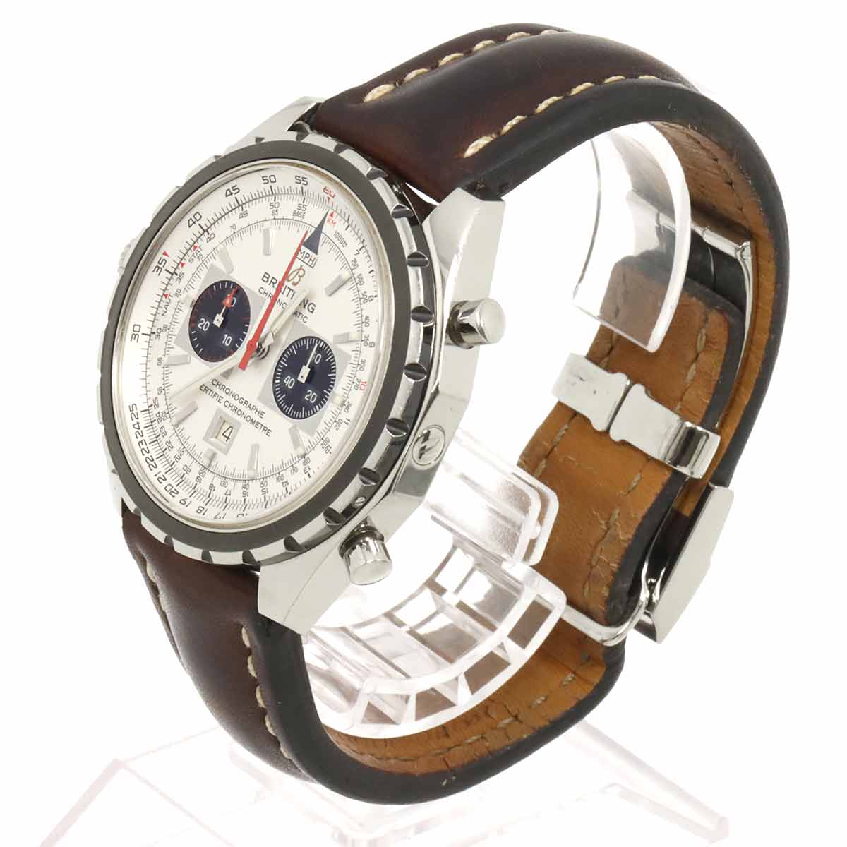 Chrono Matic A41360 Automatic Silver Dial Mens Watch