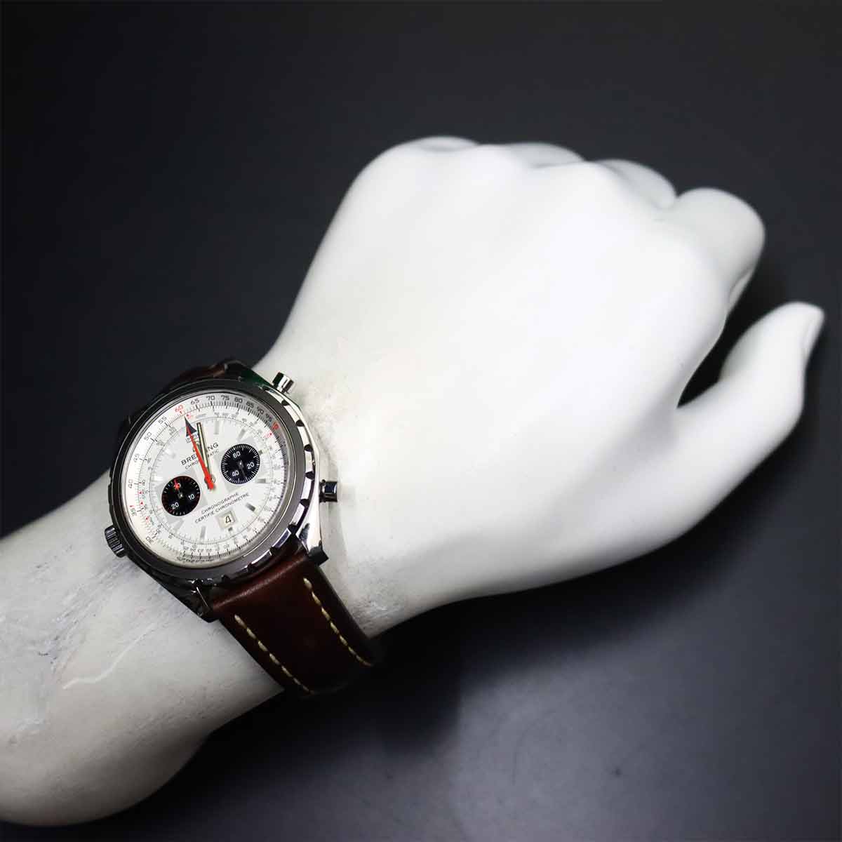 Chrono Matic A41360 Automatic Silver Dial Mens Watch