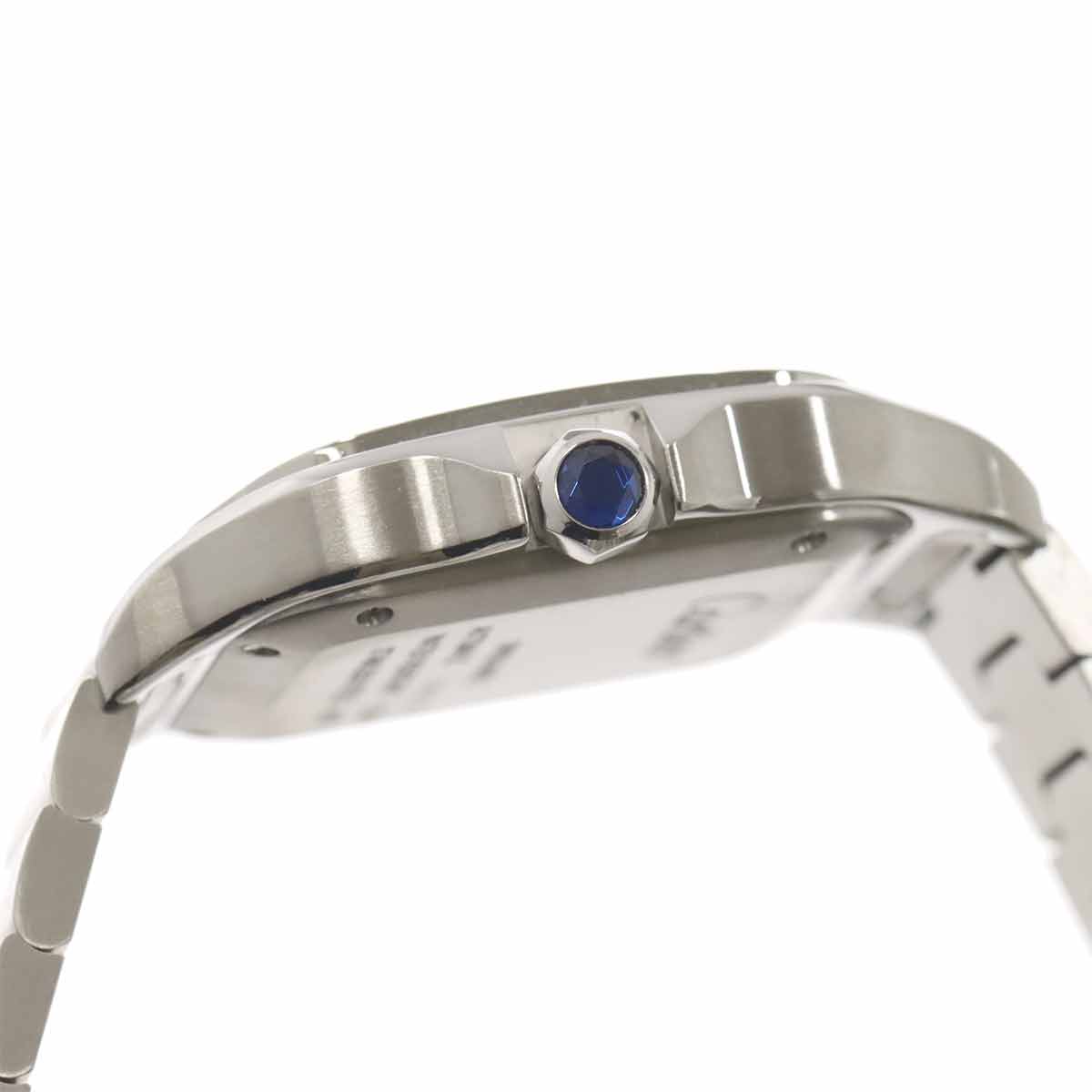 Santos De Cartier WSSA0029 Automatic Silver Dial Boys Watch