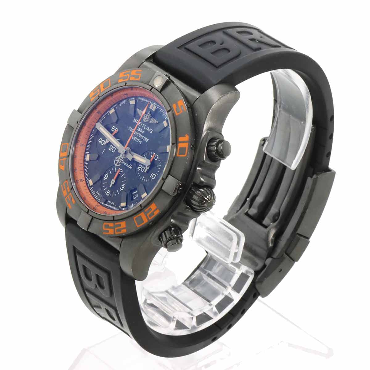 Chronomat 44 Raven MB0111 Chronograph Date Mens Watch