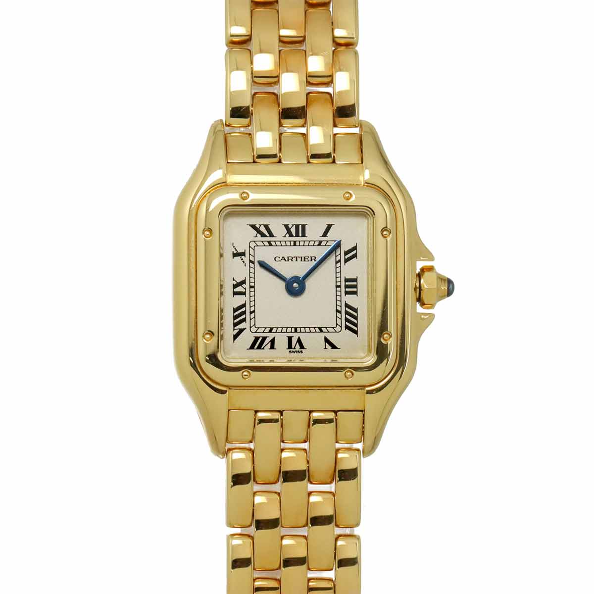 Panthere W25022B9 Quartz 750 YG Cream Dial Ladies Watch