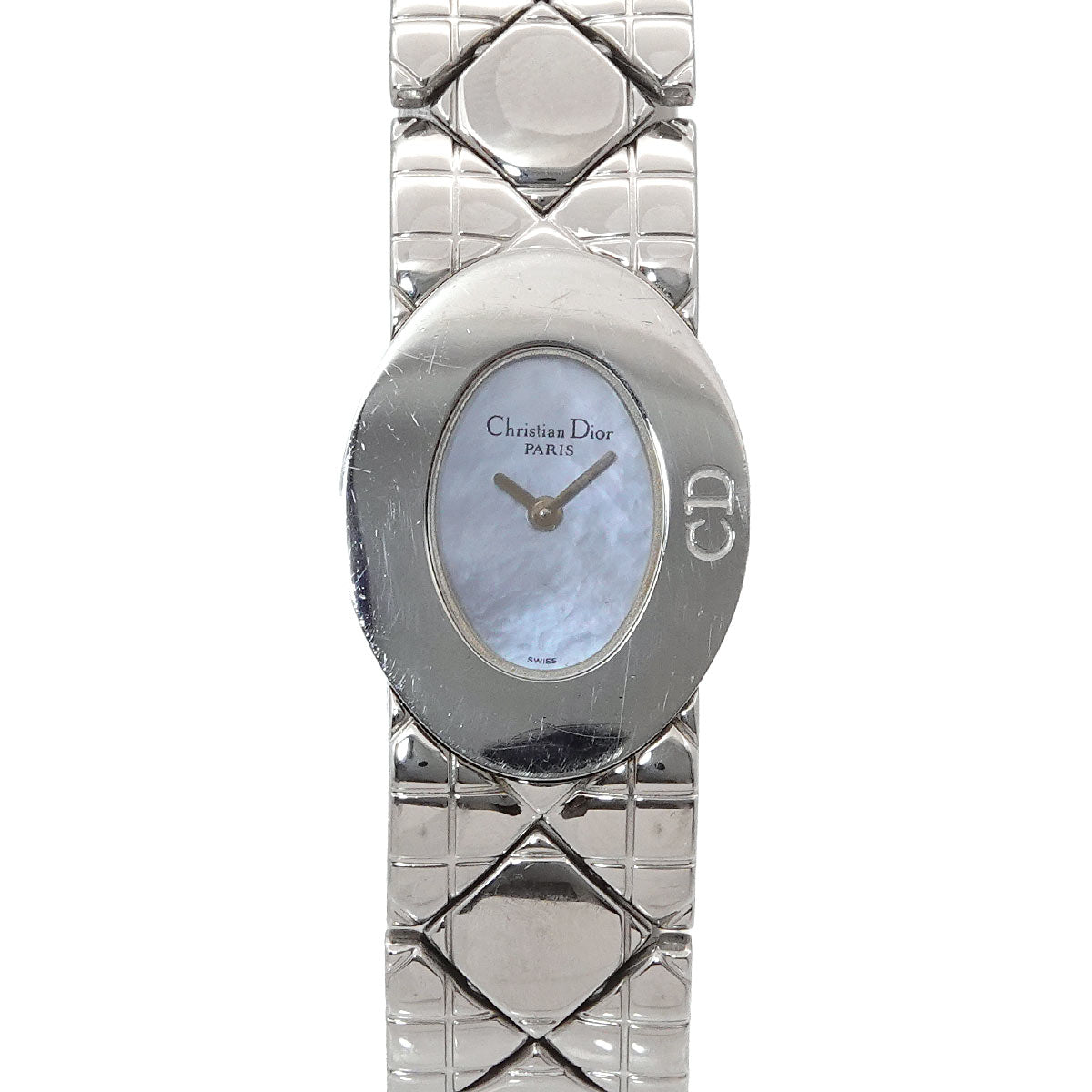Ladydior D90-100 Blue Shell Dial Quartz Ladies